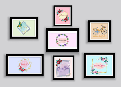 feminine logo designs , modern creative logo art branding customlogo design feminine logo feminine logo design graphicdesigns illustration logo logo designer logodesign logofolio logotype modern feminine logo signature fonts signature logo design typography art typography logo vector