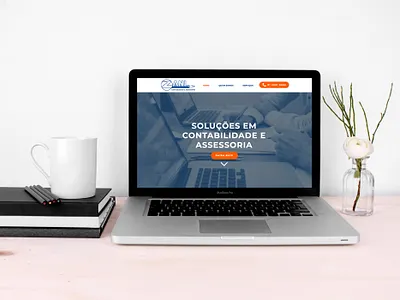 Zani Contabilidade website design landing page ux web