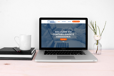 Zani Contabilidade website design landing page ux web