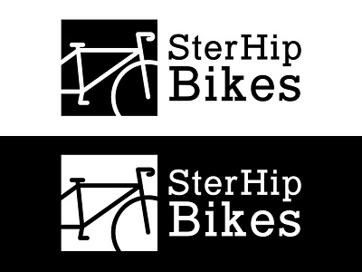 Daily Logo Challenge #24 - SterHip Bikes bicycle bike dailylogo dailylogochallenge design graphicdesign logo logodesign