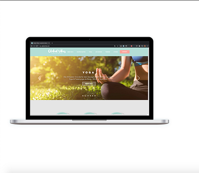 Global Vibes Website branding design logo ui ux web