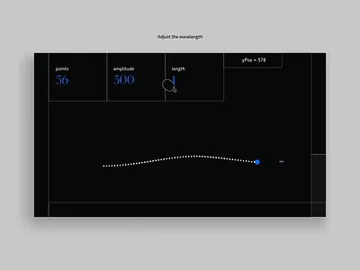 Sine Wave Custom | Animation after effects animation custom dashboard expressions javascript line motion process settings sine slider svg animation ui wave