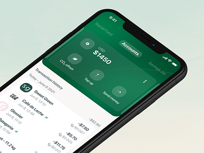 Kindly — social first neo-bank app app mobile neobank ui