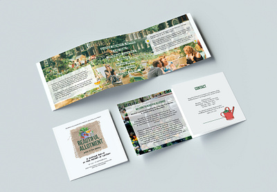 Beautiful Allotment branding design graphic design website design