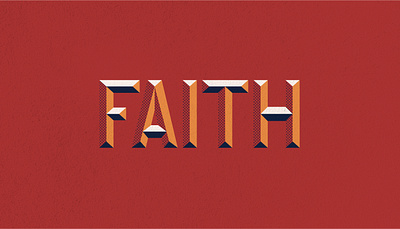 Faith illustration lettering lettering art lettering artist type type art type design