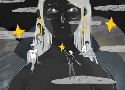 Mountain design illustration illustrator