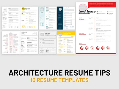 Designer Resume Templates architect architecture cv designer resume resume cv uidesign