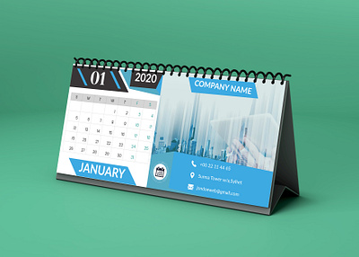 Desk Calendar branding colors corporate design design good simple smart style stylish typography