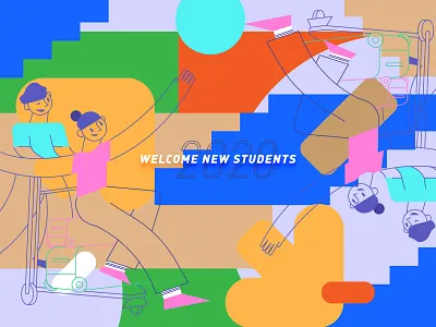 欢迎 illustration vector