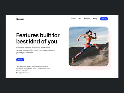 DW 002 black blue design pink ui ux web white