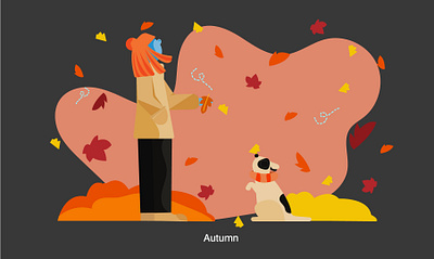 autumn art artist artwork characterdesign characters design illustraion illustration art illustrations illustrator