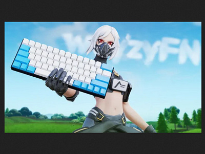 Keyboard image fortnite 3d