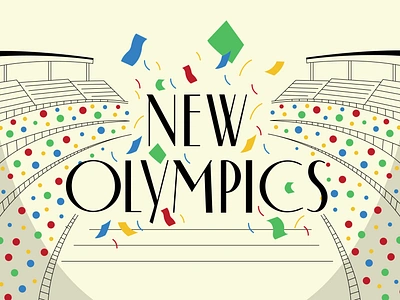 New Olympics animation brand colors design illustration karate olympic games olympic sports olympic stadium olympics skate sports stadium ui