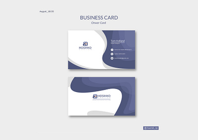 Business Card app art buisness card card design flat illustration illustrator logo vector web website