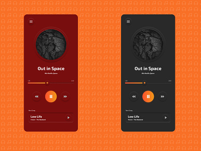 Music Player design figma music music player neumorphic design neumorphism ui