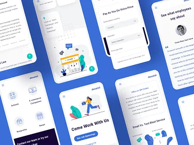 Website redesign adobexd colors illustration mobile ui ui uidesign uiux user experience user interface userinterface webdesign