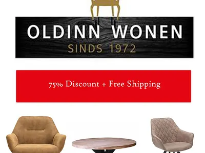 Tot 75% korting + gratis levering