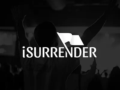 iSurrender branding clean flag flag design flag logo flat design flat logo flat logo design flatdesign logo logo design modern logo simple logo surrender surrender logo vector white white flag white logo
