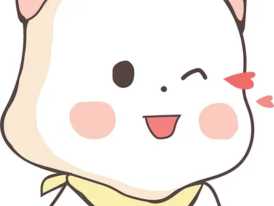 Cute Sticker Design cute animal illustrator sticker design