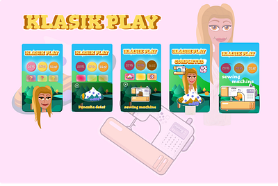 Klasikplay app design flat illustration ui ui design uiux ux uxdesign uxuidesign