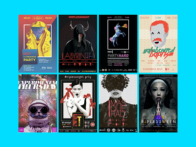 Posters design event music poster poster art poster design vector
