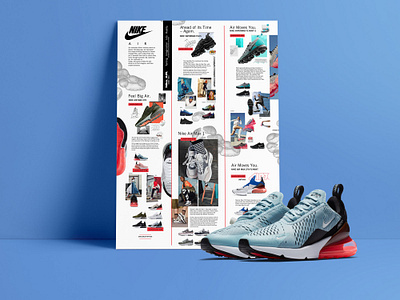Nike Air Max - Poster Design air max branding graphic design nike nike emea poster poster design print
