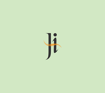 jibrows2 art eye eyebrows flat icon illustration ji jibrows logo logodesign minimal typography