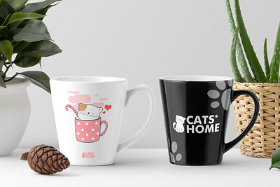 CATS' HOME - Product Samples branding design illustration logo packaging product design