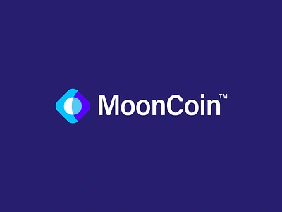 MoonCoin Logo animation animated logo animation blockchain brand identity branding coin crypto cryptocurrency exchange finance logo logo animation logo reveal mooncoin motion graphics pay service startup symbolm