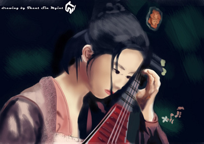 LiuYiFei dagital painting copy