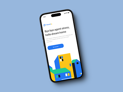 Havenly - apartment renting app apartment illustration ui