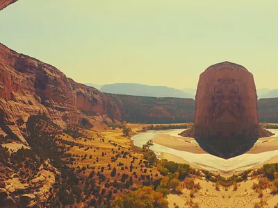 Confluence - Digital Wilderness abstract design drone natural nature outdoors red rock river surreal surrealism trippy video visual design wilderness