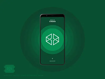 Personalised Cinema Experience brand identity branding design flat icon illustration logo logomark minimal vector