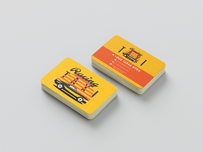 Business taxi card in retro style. adobe illustration automobile branding business business card car design graphic design illustration logo retro sport car taxi vector vintage