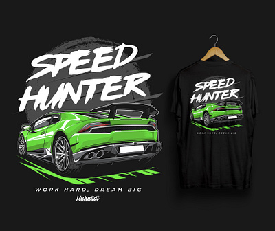 Lamborghini Huracan Super Car Vehicle Illustration art automotive car car clothing car design car drawing car illustration car poster car t shirt design drawing drift graphic race sport sport car t shirt vector vehicle