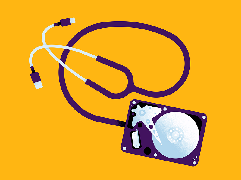 NCSC art direction cable covid19 crisis cyber data drive editorial hard healthcare hopsital illustration minimal protect protection save security stethoscope texture usb