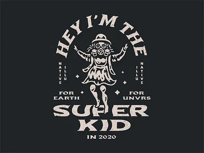 Hey I'm The Super Kid in 2020 corona coronavirus illustration logo masker slogan virus viruses