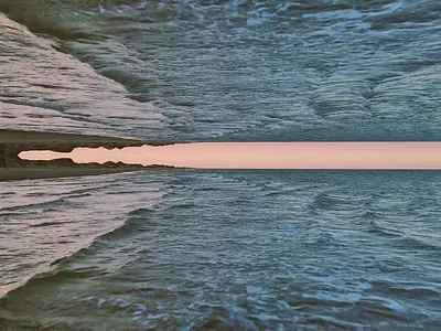 Dreamy Beachscape - Digital Wilderness beach camping dreamscape drone editing flight fly flying landscape mirror nature ocean premiere surreal surrealism trippy video visual design waves wilderness