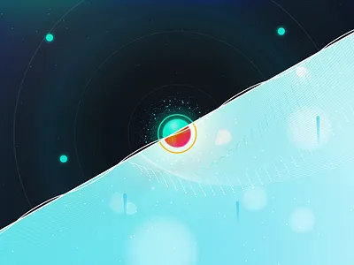 Digital sphere concept design digital digital art digital illustration galaxy illustration line outline sphere stroke vector web