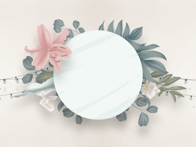 Logo Reveal Design adobe illustrator adobe photoshop aftereffects animation flowers gif illustration logo logo reveal vector