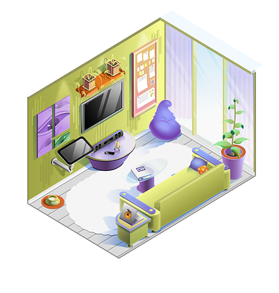 ISOMETRY adobeillustator art design dream illustration illustration art isometry vector
