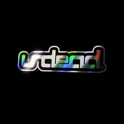 UNDEAD® Store Promo 3d 3d art animation c4d cinema4d holo hologram holograph holographic holographic foil holographic sticker iridescent octane octanerender undeaddeaths