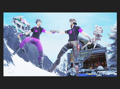 Battle royale mobile fortnite 3d