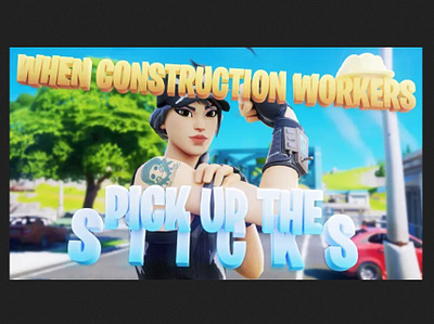 PSD file fortnite 3d