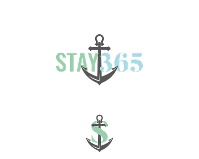 Stay365 Ankor Concept branding design graphic design logo logo design monogram poster type typography vector
