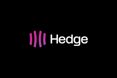Hedge Logo branding crypto letter h logo mark