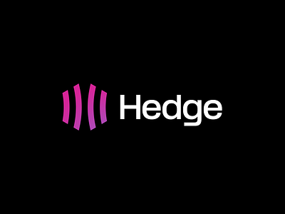 Hedge Logo branding crypto letter h logo mark