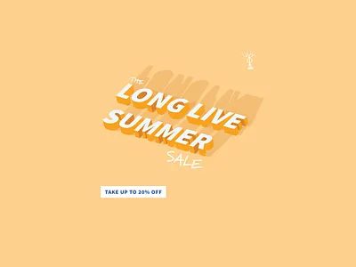 Labor Day Sale boardvitals endless summer illustrator isometric isometric text labor day long live summer summer sale