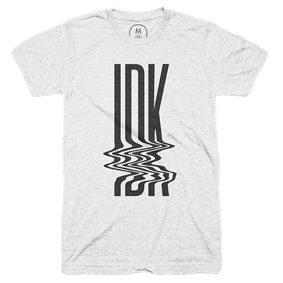 idk condensed cotton bureau distorted idk modern ripple surreal tshirt wavy