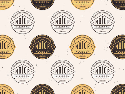 The Motor Club badge badgedesign brand identity branding graphic design illustrator logo logotype type typography